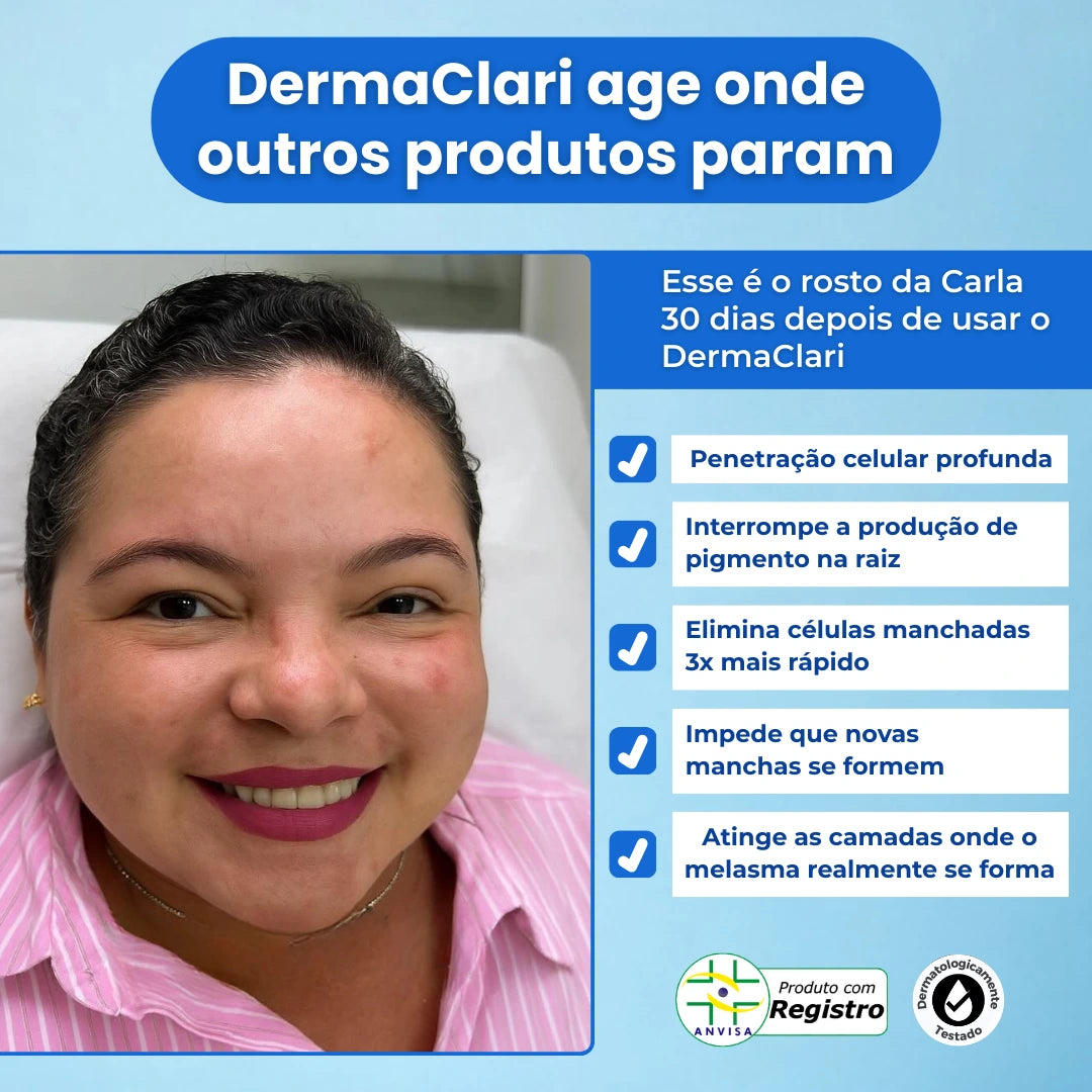 DermaClari | A evolução do clareamento facial